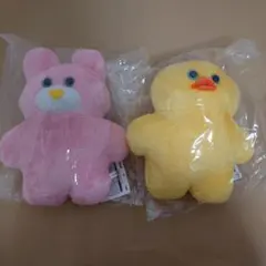 mojojojo BIGぬいぐるみ ひよこ うさぎ 2種セット