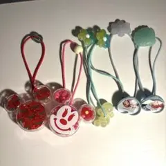 ディズニー　ヘアゴム　セット売り