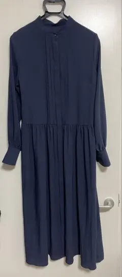 PLST ネイビーロングワンピース