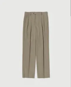 AURALEE wool easy slacks トップブラウン 3 - メルカリ