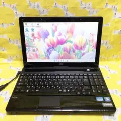 *71❤️オトナブラック❤️仕事や趣味に大活躍✨ NECノートパソコン　ジャンク品