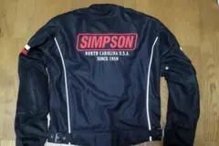 SIMPSON シンプソン　メッシュ　バイク　ジャケット　Мサイズのサムネイル