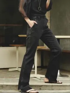 Spick and Span　 5 1/2 黒デニム 27のサムネイル