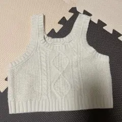 バースデイ　conoco ニットベスト