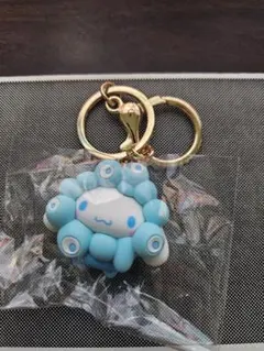 ミャクミャクなりきり立体マスコットキーホルダーシナモン パステルカラー