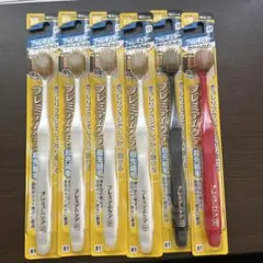 エビス プレミアムケア 歯ブラシ 7列レギュラー 6本セット81のサムネイル
