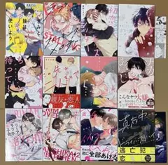 BLコミック　まとめ売り② （暮田マキネ、黒田くろた、栗原カナなど12冊）