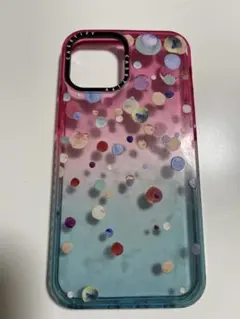カラフルドット CASETIFYiPhone12proMaxケース