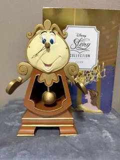 ディズニーストア　コグスワース　時計　美女と野獣　起き時計