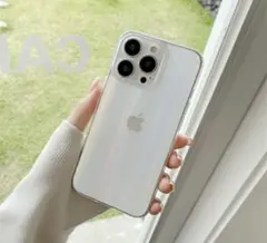 iPhone14用 オーロラ 透明ケース