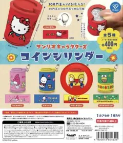 サンリオキャラクターズコインシリンダー　パティーアンドジミー