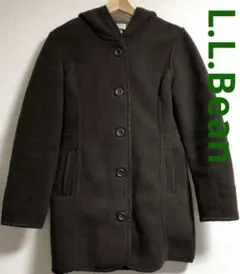 ☆本日限定価格☆【L.LBEAN】XS 　コート　厚手フリース　内側ボアフリースのサムネイル
