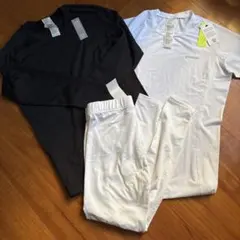 サッカーインナーウェア　上下セット　Ｓサイズ