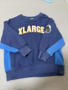 XLARGE トレーナー ネイビー 90cm