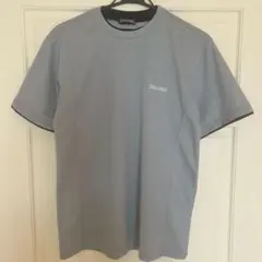 SPALDING Tシャツ M 淡水色 グレー