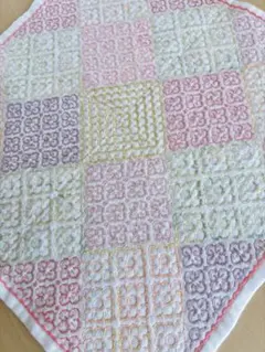 刺し子ふきん《愛の花束》