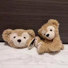 【訳あり】ダッフィー パスケース ぬいぐるみポーチ セット