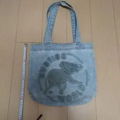 HUNTING WORLD デニム トートバッグ USA製のサムネイル