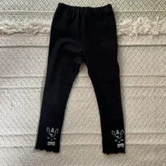 キッズ ブラック レギンス 120