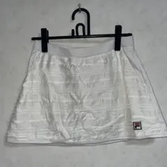 FILA テニスウェア ホワイト スコート スカート