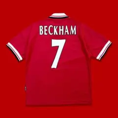 90s アンブロ マンチェスターユナイテッド ベッカム 7ユニフォーム サッカー