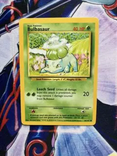 ポケモンカード フシギダネ Bulbasaur 40HP 英語版 44/102 - メルカリ