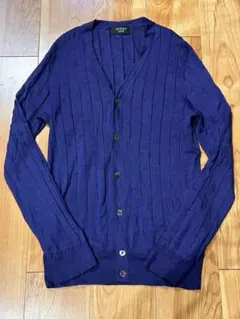 【EPOCA UOMO】46 メンズ ニットカーディガン ネイビー Vネックのサムネイル