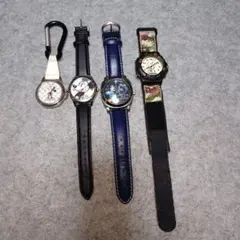 ディズニーウォッチ まとめ4種 ジャンク品