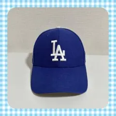 LA Dodgers 47 キャップ ドジャース　ブルー　青のサムネイル