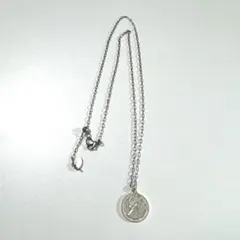 LOWRYSFARM コインモチーフ シルバーネックレス ヴィンテージ風 未使用