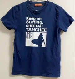 Tシャツ　TAHCHEE レディース　紺色のサムネイル