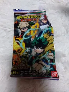 9枚セット♡僕のヒーローアカデミア♡ウエハース4♡箔押しレアカードつき♡