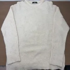 HARE アイボリー ウール混紡 セーター M