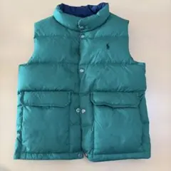 【ジャンク品】Polo Ralph Lauren リバーシブル ダウンベスト