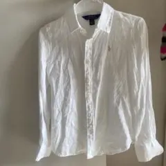 Polo Ralph Lauren ホワイト長袖ポロシャツ 7