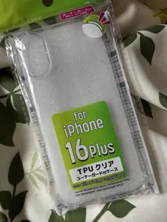 iPhone 16 Plus 専用 TPUクリアケース コーナーガード付のサムネイル