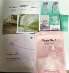 シートマスク まとめ売り 試供品 ビーガンイフィクト メディキューブ
