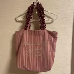 Maison de Fleurs コーデュロイ　フリルハンドル　トートバッグ
