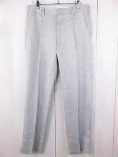 【値下げ】パジェロ　PAGELO　春夏秋　ストレートパンツ　ライトグレー　Lのサムネイル