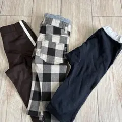 80cm長ズボン3セット