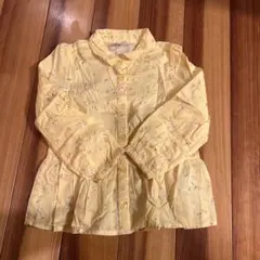 baby GAP 長袖シャツ 花柄 イエロー 5歳