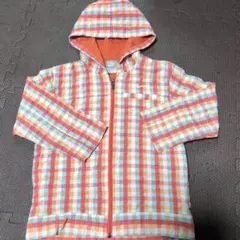 Nike チェック柄パーカー 110サイズ