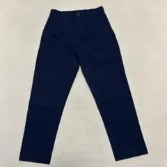 GAP ストレッチウォッシュドライトコットンリラックスパンツ ネイビー