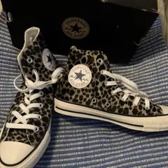 【新品】コンバーススニーカー星ヒョウ柄CONVERSE ALL STAR豹柄