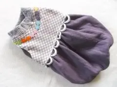 ★胴３4ｃｍ★パープル・紫系バルーンワンピース