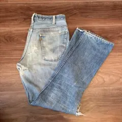ゆ*ー様 Levi's 646 Big E オレンジタブ　70s ボタン裏4