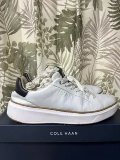 COLE HAAN スニーカー ホワイト シルバー - メルカリ