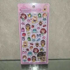【正規品】ディズニープリンセス ボンボンドロップシール