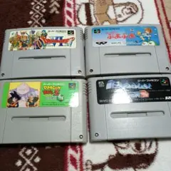 スーパーファミコンソフト　４本セット