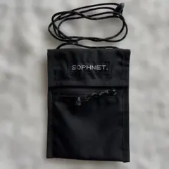SOPHNET. サコッシュ ブラック CORDURAのサムネイル